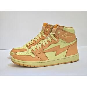 DS MENS REVES PARIS AIR KIY 85 HI DUSTY PEACH SAND SZ 7.5